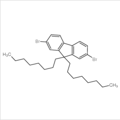 9,9-二辛基-2,7-二溴代芴|198964-46-4