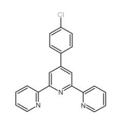 4′-(4-氯苯基)-2, 2′:6′, 2″-三联吡啶|89972-75-8 