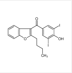 2-丁基-3-(3,5-二碘-4-羟基苯甲酰)苯并呋喃|1951-26-4