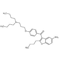 (5-氨基-2-丁基-3-苯并呋喃基)[4-[3-(二丁基氨基)丙氧基]苯基]甲酮|141644-91-9