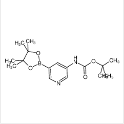 3-(BOC-氨基)吡啶-5-硼酸频哪醇酯|1171897-39-4