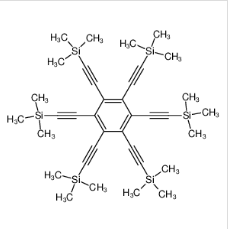 六(三甲硅基乙炔基)苯|100516-62-9 