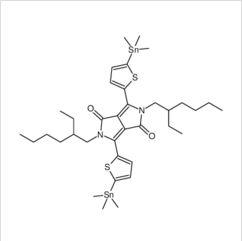 2,5-双(2-乙基己基)-3,6-双(5-(三甲基锡基)噻吩-2-基)吡咯并[3,4-c]吡咯-1,4(2H,5H)-二酮|1392422-47-7 