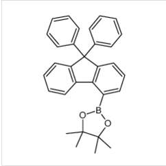 2-(9,9-二苯基-9H-芴-4-基)-4,4,5,5-四甲基-1,3,2-二氧杂硼烷|1259280-37-9 