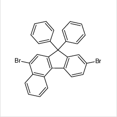 5,9-二溴-7,7-二苯基-7H-苯并[c]芴 |854952-90-2