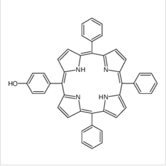  5-(羟苯基)- 10,15,20-苯基卟啉|87345-22-0 