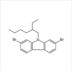 2,7-二溴-9-(2-乙基己基)-9h-咔唑|544436-46-6