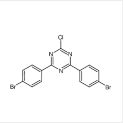 2,4-双(4-溴苯基l)-6-氯-1,3,5-三嗪|754980-62-6 