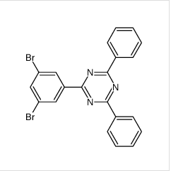 2-(3,5-二溴苯基)-4,6-二苯基-1,3,5-三嗪 |1073062-59-5