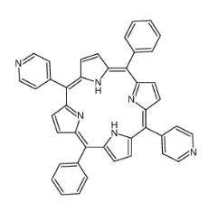 5,15-二(4-吡啶基)-10,20-二苯基卟啉|71410-72-5