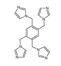 1,2,4,5-tetrakis(imidazol-1-ylmethyl)benzene	|475094-90-7