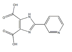 2-(3-pyridinyl)-1H-imidazole-4,5-dicarboxylic acid|51294-28-1