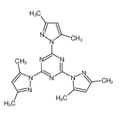 2,4,6-tris(3,5-dimethylpyrazol-1-yl)-1,3,5-triazine|154403-27-7 