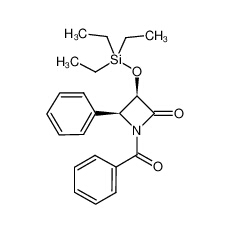 (3R,4S)-1-苯甲酰-3-[(三乙基硅)氧基]-4-苯基-2-氮杂环丁酮/149249-91-2 