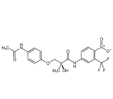 N-[4-硝基-3-(三氟甲基)苯基]-(2S)-3-[4-(乙酰基氨基)苯氧基]-2-羟基-2-甲基丙酰胺/401900-40-1 