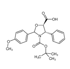 (4S,5R)-3-叔丁氧基-2-(4-甲氧基苯基)-4-苯基-5-恶唑烷羧酸/196404-55-4 