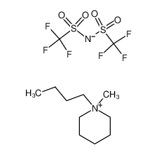 1-丁基-1-甲基哌啶鎓双(三氟甲磺酰)亚胺|623580-02-9