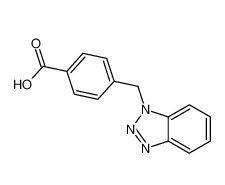 4-(1H-Benzotriazol-1-ylmethyl)benzoic acid|502649-51-6 