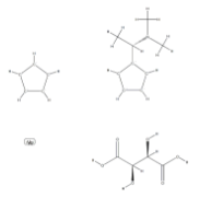 (S)-(-)-N,N-二甲基-1-二茂铁基乙胺-L-酒石酸盐|111614-65-4 