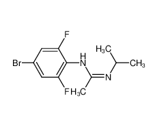 N-(4-溴-2,6-二氟苯基)-N'-(1-甲基乙基)乙脒|1231930-29-2 