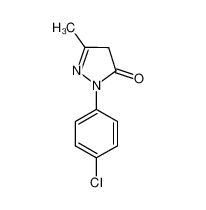 1-(4-氯苯基)-3-甲基-2-吡唑啉-5-酮|13024-90-3