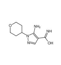 5-氨基-1-(四氢-吡喃-4-基)-1H-吡唑-4-羧酸酰胺|1082745-50-3