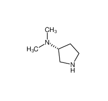 (3R)-(+)-3-(二甲氨基)吡咯烷|132958-72-6