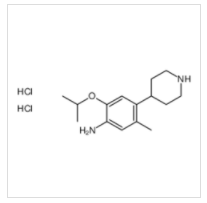 5-甲基-2-(1-甲基乙氧基)-4-(4-哌啶)-苯胺二盐酸盐|1380575-45-0 