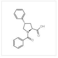 反式-1-苯甲酰-4-苯基-L-脯氨酸|120851-71-0