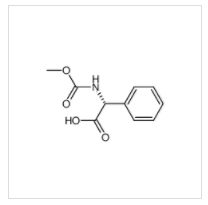 (R)-2-(甲氧羰基氨基)-2-苯基乙酸|50890-96-5 