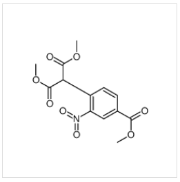 2-[4-(甲氧羰基)-2-硝基苯基]丙二酸二甲酯|1160293-27-5 