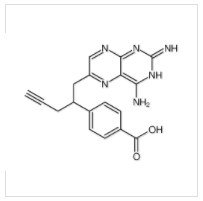 4-[1-[(2,4-二氨基-6-蝶啶基)甲基]-3-丁炔基]苯甲酸|146464-93-9 