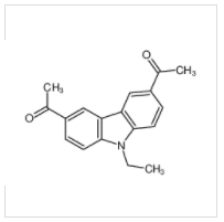 3，6-二乙酰基-N-乙基咔唑|1483-97-2 
