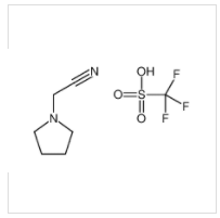 N-氰甲基吡咯烷鎓三氟甲烷磺酸盐|573987-48-1 