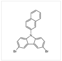 9-(2-萘基)-3,6-二溴咔唑|1221237-83-7 