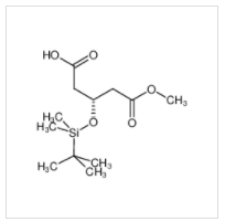 (3R)-3-叔丁基二甲基硅氧基戊二酸单甲酯|109744-49-2 