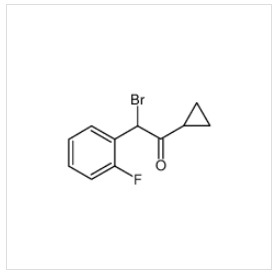 2-溴-2-(2-氟苯基)-1-环丙基乙酮|204205-33-4