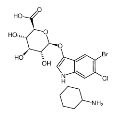 5-溴-4-氯-3-吲哚基-BETA-D-葡糖苷酸环己胺盐|114162-64-0