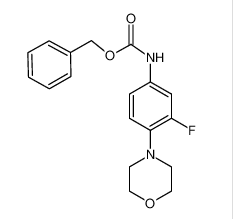 (3-氟-4-吗啉-4-基苯基)氨基甲酸苄酯|168828-81-7 