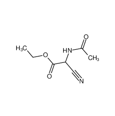 N-乙酰基-2-氰基甘氨酸乙酯	|4977-62-2	 