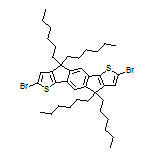 2,7-二溴-4,4,9,9-四己-4,9-二氢-s-苯并二茚并[1,2-b:5,6-b']二噻吩|ACME06091 