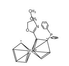 (S)-1-(二苯基膦基)-2-[(S)-4-异丙基恶唑啉-2-基]二茂铁|163169-29-7 