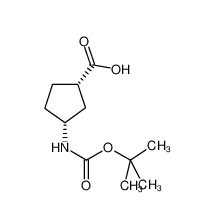 (1S,3R)-N-BOC-1-氨基环戊烷-3-羧酸|161660-94-2 