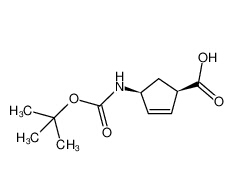 (1R,4S)- N-BOC-4-氨基环戊-2-烯甲酸|151907-80-1 